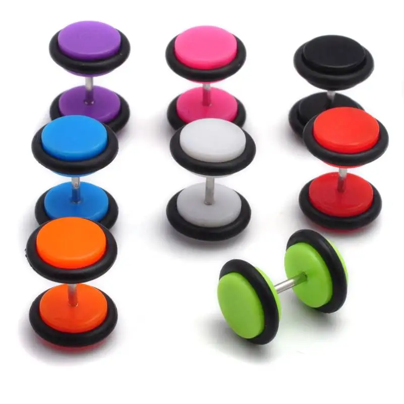 16Pcs/lot Acrylic Fake Cheater Ear Plugs And Tunnels Ear Expander Stretchers Ear Tragus Piercing Kit Body Jewlery
16Pcs/lot Acrylic Fake Cheater Ear Plugs And Tunnels Ear Expander Stretchers Ear Tragus Piercing Kit Body Jewlery