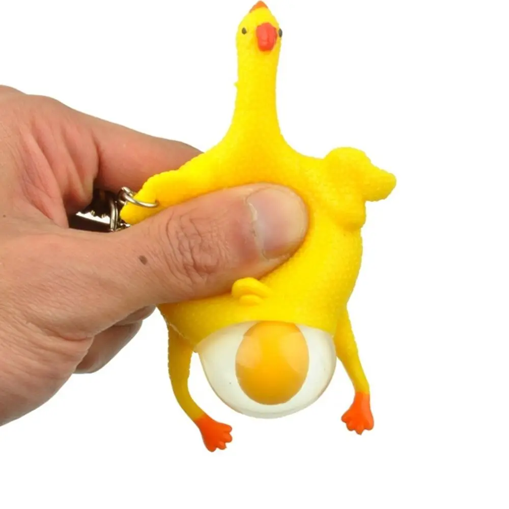 New Arrival Spoof Vent Toys Lay Eggs Chicken Hand Squeeze Funny Toys Halloween Birthday Present
New Arrival Spoof Vent Toys Lay Eggs Chicken Hand Squeeze Funny Toys Halloween Birthday Present