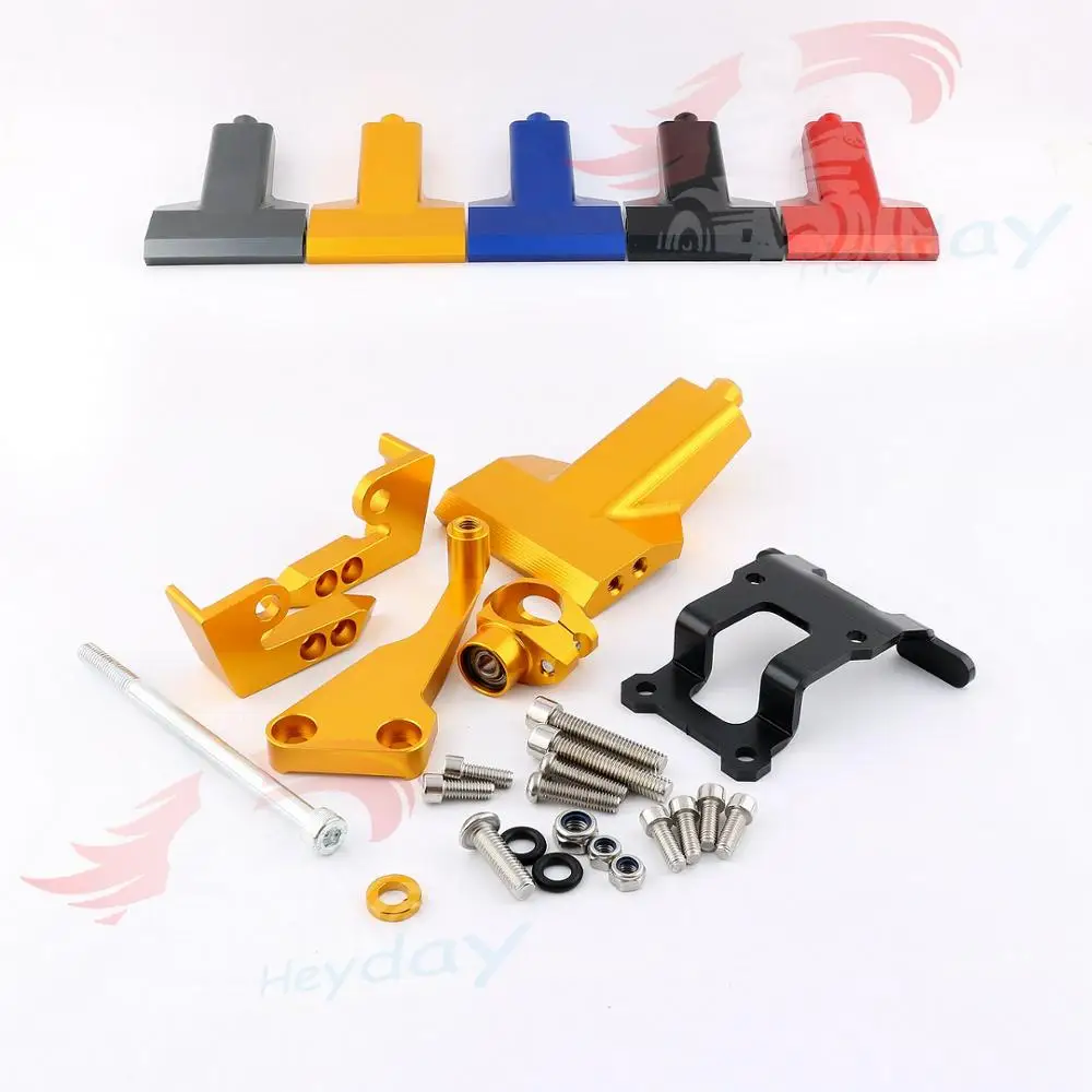 CNC Motorcycles Adjustable Steering Stabilize Damper Bracket Mount Support Kits For YAMAHA MT 07 FZ-07 mt07 fz07 2014-2016 2017
CNC Motorcycles Adjustable Steering Stabilize Damper Bracket Mount Support Kits For YAMAHA MT 07 FZ-07 mt07 fz07 2014-2016 2017