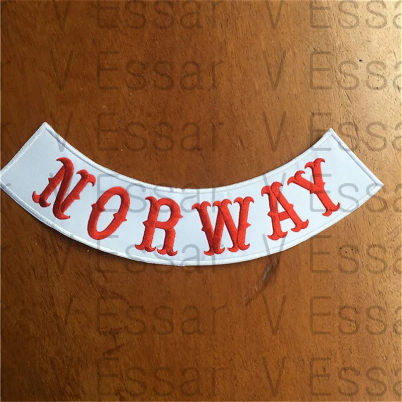 Фото Тканевые нашивки для куртки 30x7 см|embroidery patch|cloth patchpatch norway |