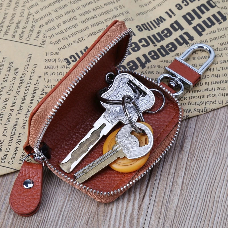 THINKTHENDO Keychain Men Women Key Holder Organizer Pouch Split Car Key Bag Wallet Housekeeper Key Case Mini Card Bag
THINKTHENDO Keychain Men Women Key Holder Organizer Pouch Split Car Key Bag Wallet Housekeeper Key Case Mini Card Bag