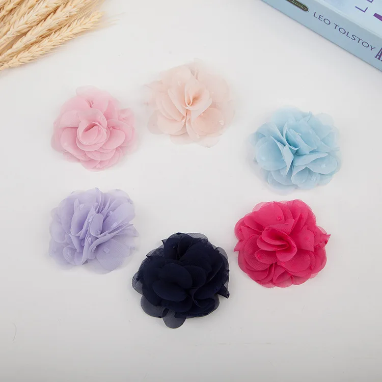 50pcs/lot Artificial Chiffon Flowers DIY Flower Bouquet for Hair Accessories Rosette Pointed Flower
50pcs/lot Artificial Chiffon Flowers DIY Flower Bouquet for Hair Accessories Rosette Pointed Flower
