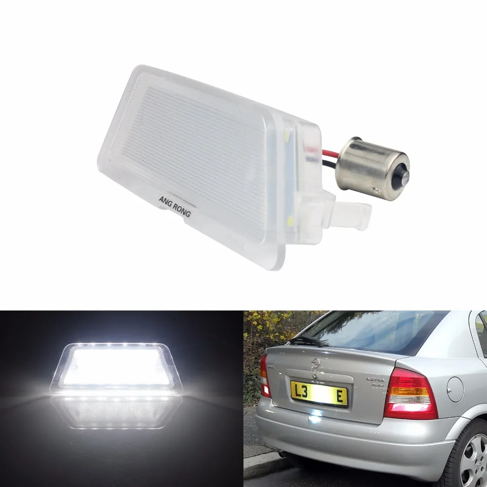 

ANGRONG LED License Number Plate Light For Vauxhall Opel Astra G MK4 Saloon Hatchback 98-04(CA337)