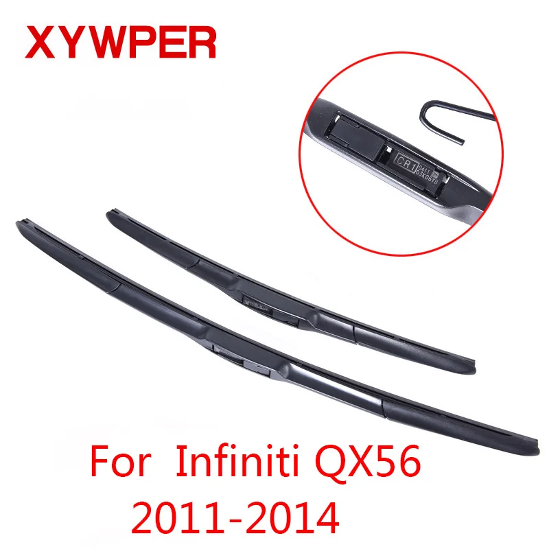 XYWPER Wiper Blades for Infiniti QX56 2011 2012 2013 2014 Car Accessories Soft Rubber Car Windshield Wipers
XYWPER Wiper Blades for Infiniti QX56 2011 2012 2013 2014 Car Accessories Soft Rubber Car Windshield Wipers