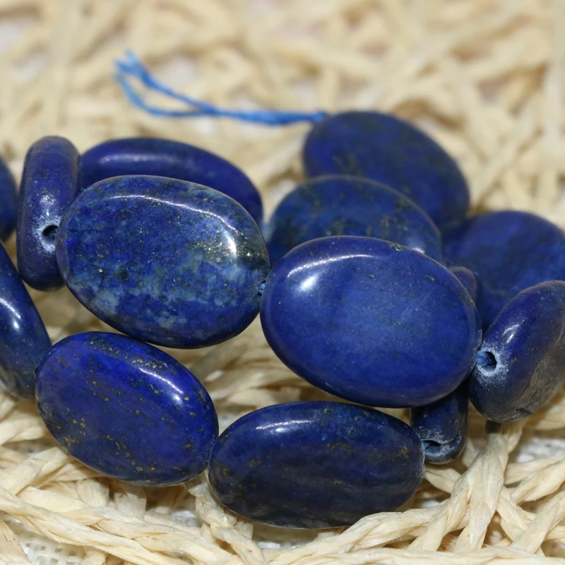 Best price elegant natural lapis lazuli stone 13*18mm oval shape new fahion women diy jewelry loose beads 15inch B598
Best price elegant natural lapis lazuli stone 13*18mm oval shape new fahion women diy jewelry loose beads 15inch B598