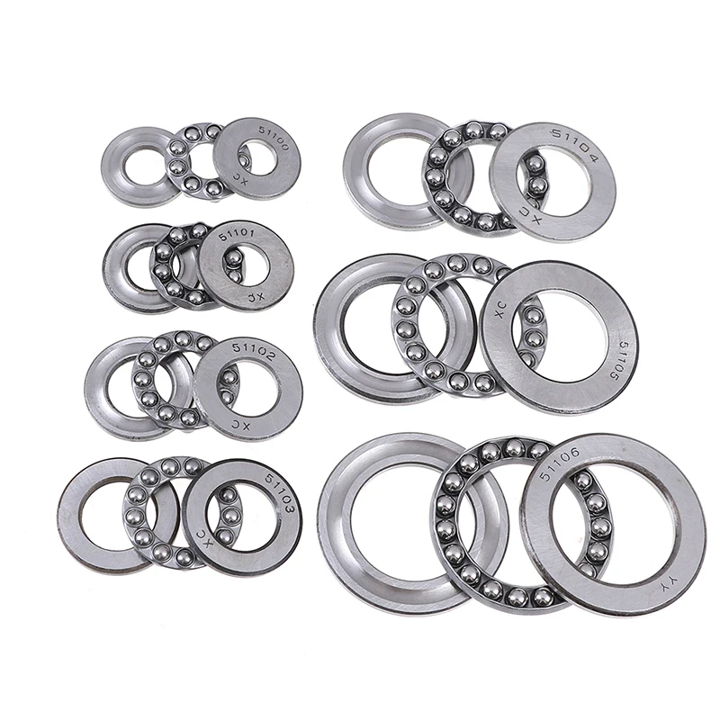 New Pratical Miniature Thrust Bearings Metal Axial Ball Bearing 3 Part 51100 Series 51100 To 51106 For Hardware Accessories 1Pcs
New Pratical Miniature Thrust Bearings Metal Axial Ball Bearing 3 Part 51100 Series 51100 To 51106 For Hardware Accessories 1Pcs