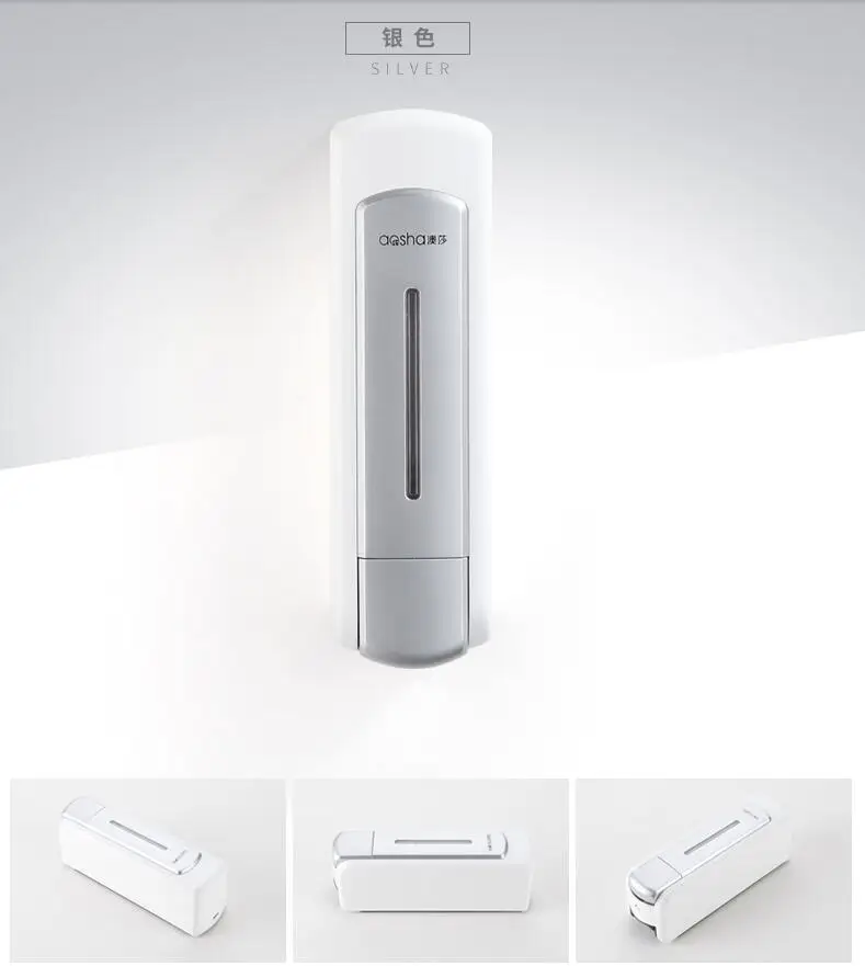 Fashion 350/700/1050 ml Capacity ABS Liquid soap dispenser wall mounted bathroom soap dispenser hotel products accessories
Fashion 350/700/1050 ml Capacity ABS Liquid soap dispenser wall mounted bathroom soap dispenser hotel products accessories