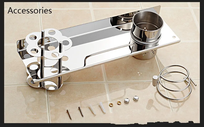 High Quality Hair Dryer Holder Rack with Multifunction Hair Dryer Drier Flat Holder Stand Rack Storage Organizer Bathroom
High Quality Hair Dryer Holder Rack with Multifunction Hair Dryer Drier Flat Holder Stand Rack Storage Organizer Bathroom