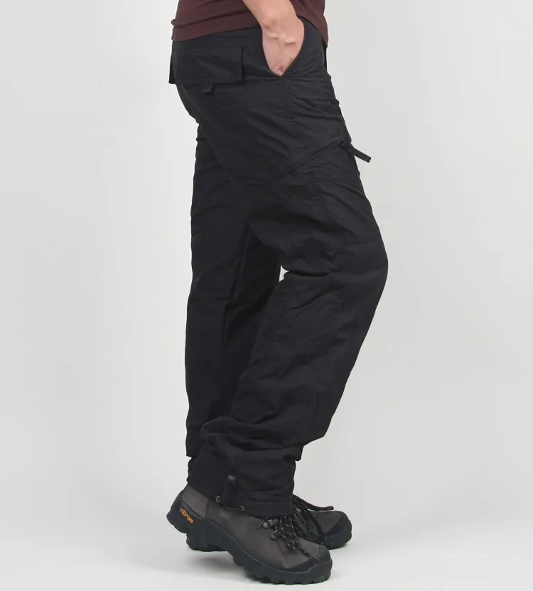 YOLAO brand Plus size Men Cargo Pants Winter Thick Warm Pants Full Length Multi Pocket Casual Military Baggy Tactical Trousers
YOLAO brand Plus size Men Cargo Pants Winter Thick Warm Pants Full Length Multi Pocket Casual Military Baggy Tactical Trousers