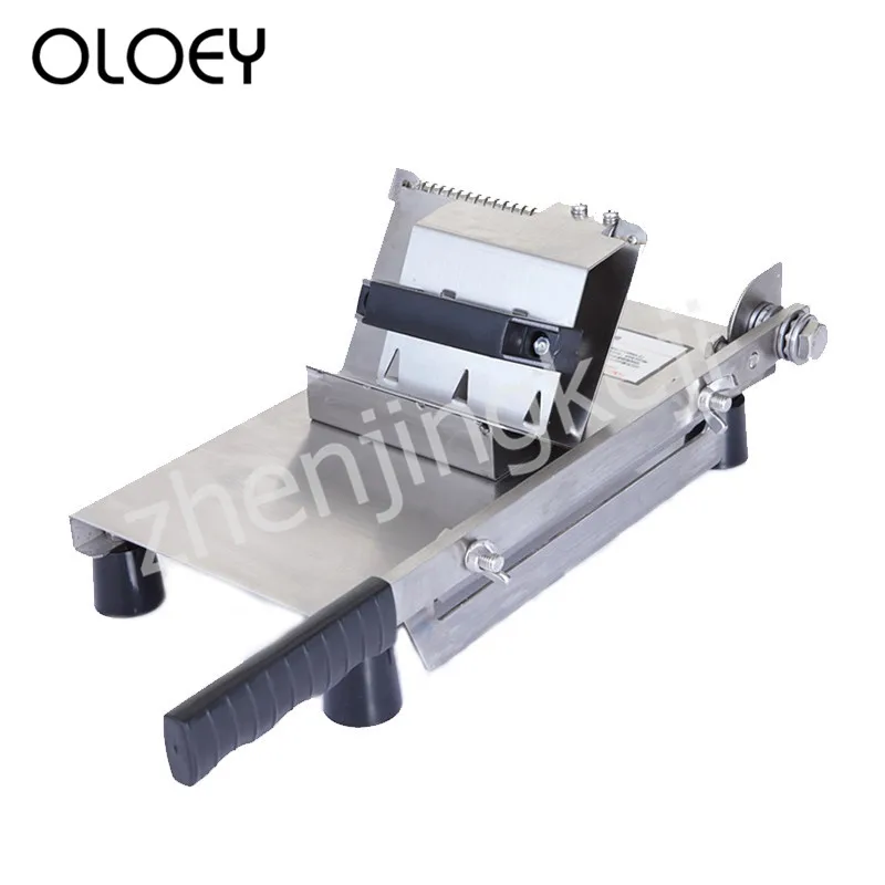 Manual Slicer Stainless Steel Food Slicer Beef Roll Machine Multifunction Cut Meat Hard Vegetables Adjustable Slice Thickness
Manual Slicer Stainless Steel Food Slicer Beef Roll Machine Multifunction Cut Meat Hard Vegetables Adjustable Slice Thickness