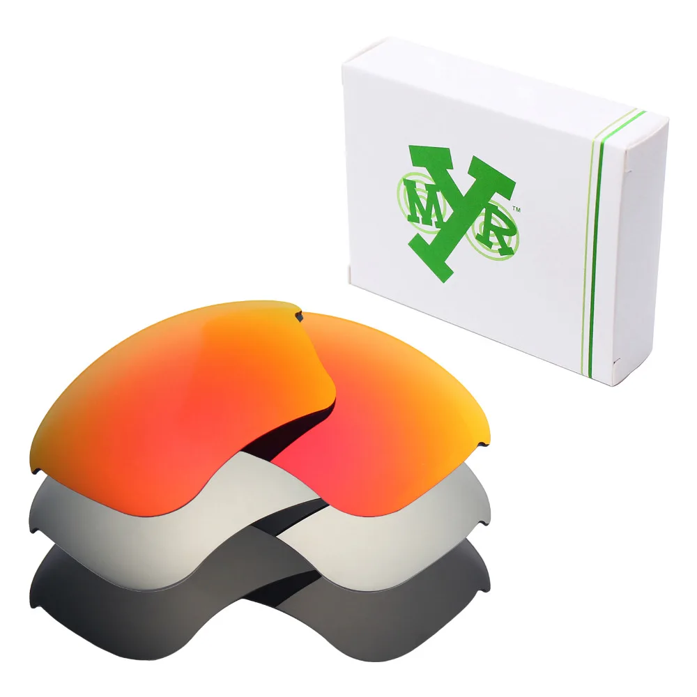 3 Pairs Mryok POLARIZED Replacement Lenses for Oakley Half Jacket XLJ Sunglasses Stealth Black & Fire Red & Silver Titanium
3 Pairs Mryok POLARIZED Replacement Lenses for Oakley Half Jacket XLJ Sunglasses Stealth Black & Fire Red & Silver Titanium
