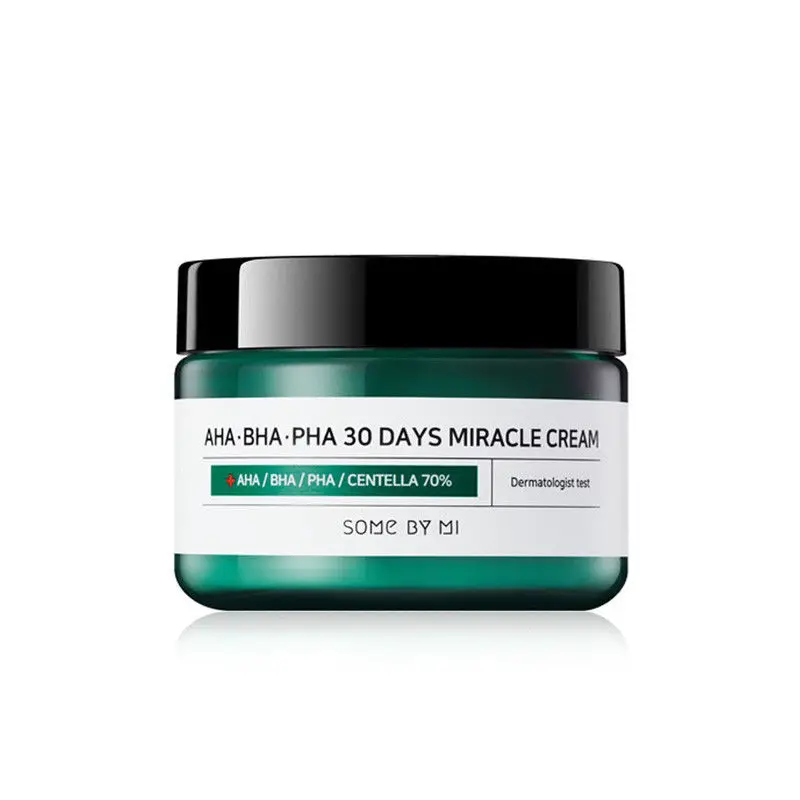SOME BY MI AHA BHA PHA 30 Days Miracle Cream 50ml Sebum Control Moisturizer Face Cream Acne Treatment Whitening Cream SOMEBYMI
SOME BY MI AHA BHA PHA 30 Days Miracle Cream 50ml Sebum Control Moisturizer Face Cream Acne Treatment Whitening Cream SOMEBYMI