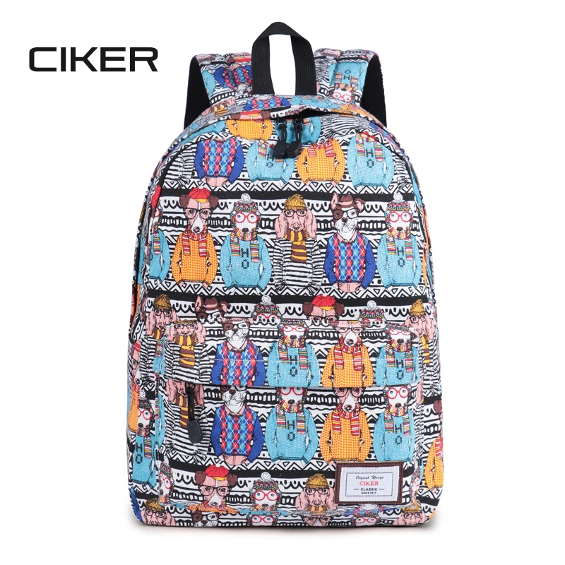Модный рюкзак CIKER с принтом собаки, женские школьные сумки, холщовые рюкзаки для девочек-подростков, рюкзак, рюкзак
Модный рюкзак CIKER с принтом собаки, женские школьные сумки, холщовые рюкзаки для девочек-подростков, рюкзак, рюкзак