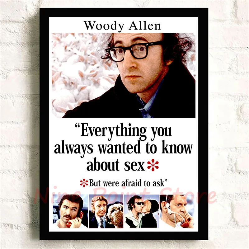 Woody Allen White Coated Paper Movie Poster Wall Sticker Home Decora wall sticker Frameless
Woody Allen White Coated Paper Movie Poster Wall Sticker Home Decora wall sticker Frameless