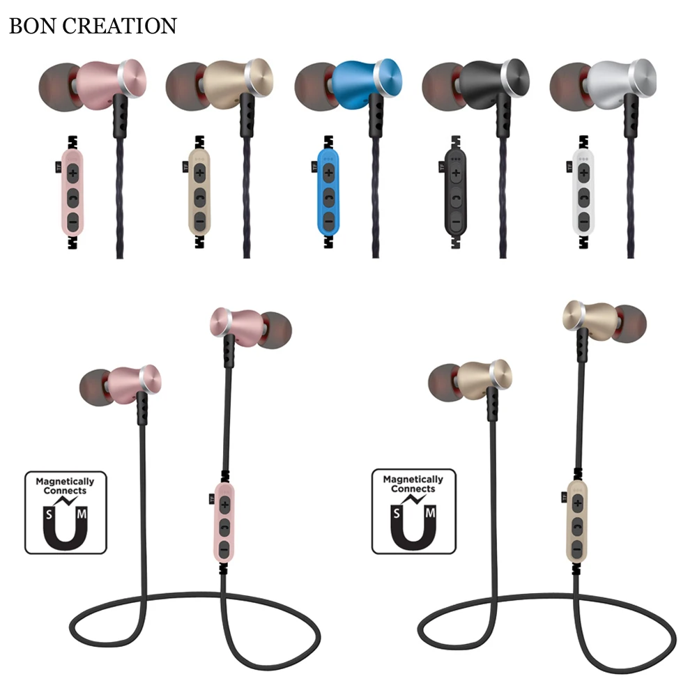 BON CREATION T5 Bluetooth Earphone with Microphone Wireless Headphones Bluetooth Sport Headset for iPhone Xiaomi Samsung MP3
BON CREATION T5 Bluetooth Earphone with Microphone Wireless Headphones Bluetooth Sport Headset for iPhone Xiaomi Samsung MP3