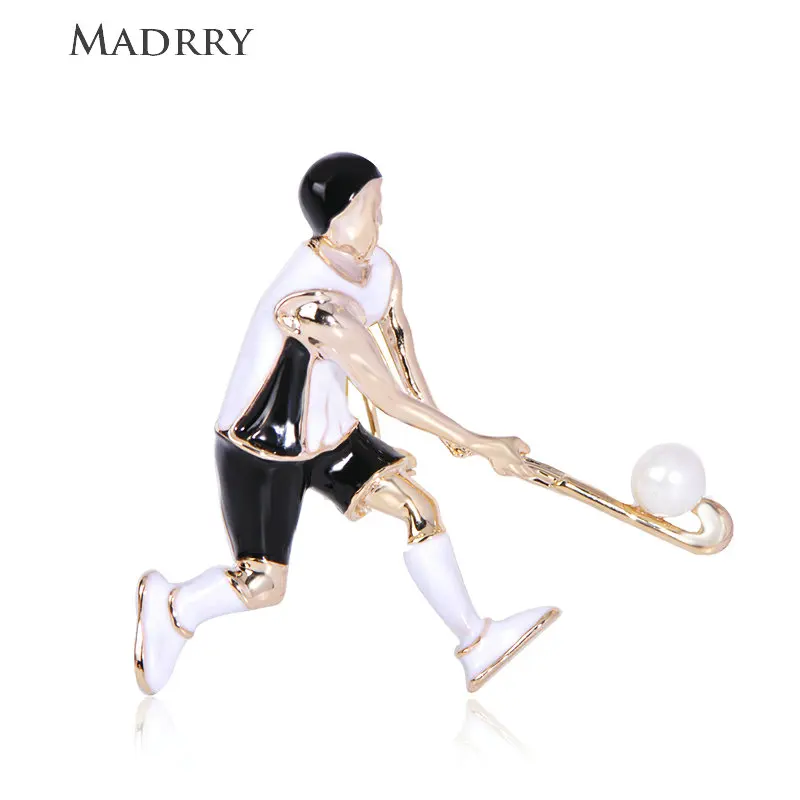Madrry Sporty Boy Playing Hockey Brooches Enamel Figure Brooch Jewelry Women Men Suit Coat Badge Bag Pins Party Accessory Gifts
Madrry Sporty Boy Playing Hockey Brooches Enamel Figure Brooch Jewelry Women Men Suit Coat Badge Bag Pins Party Accessory Gifts