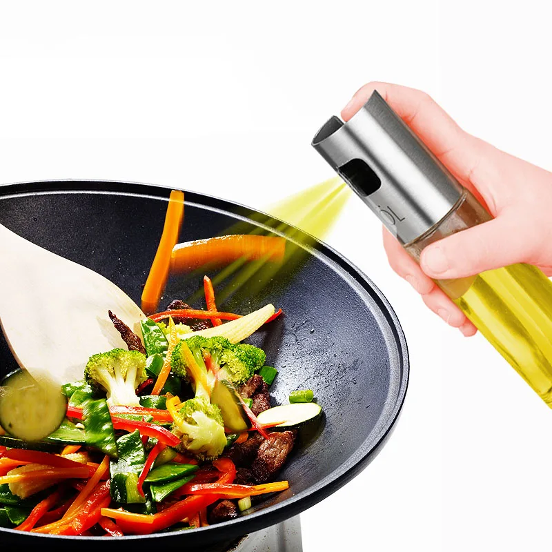 Glass Oil Bottle Sprayer Pump Bottle Olive Oil Squeeze Bottle Dispenser for BBQ Salad Oil Vinegar Cooking Baking Kitchen Tools
Glass Oil Bottle Sprayer Pump Bottle Olive Oil Squeeze Bottle Dispenser for BBQ Salad Oil Vinegar Cooking Baking Kitchen Tools