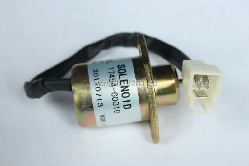 Соленоид отключения подачи топлива 17594 6001 4 для Kubota Yanmar SynchroStart SA4569T|solenoid valve high