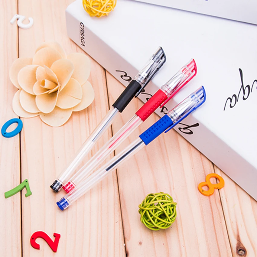 1pc Stationery Store European Standard Gel Pen School Supplies Red Blue Black Gel Pen / Neutral Pen 0.5 Carbon Pen
1pc Stationery Store European Standard Gel Pen School Supplies Red Blue Black Gel Pen / Neutral Pen 0.5 Carbon Pen