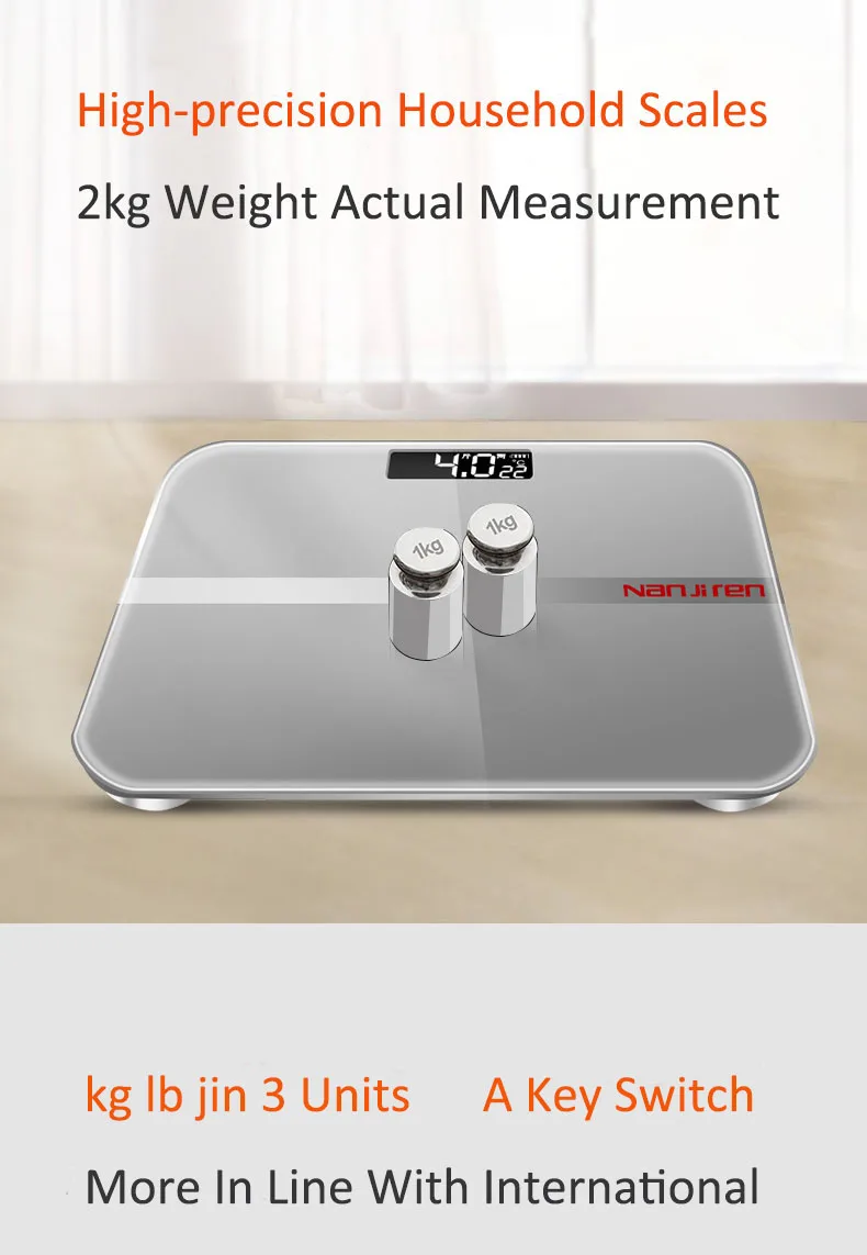 Yolanda Bathroom Floor Scales Smart Household Electronic Digital Body Bariatric Weight Scales LCD Display 180KG 400lb
Yolanda Bathroom Floor Scales Smart Household Electronic Digital Body Bariatric Weight Scales LCD Display 180KG 400lb