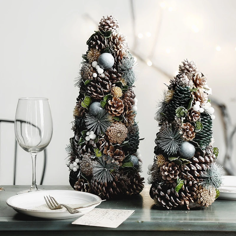 Nordic Christmas Home Decoration Pine Tree Arrangement Shop Window Cafe Clothing Shop Display Props Desktop Arrangement
Nordic Christmas Home Decoration Pine Tree Arrangement Shop Window Cafe Clothing Shop Display Props Desktop Arrangement