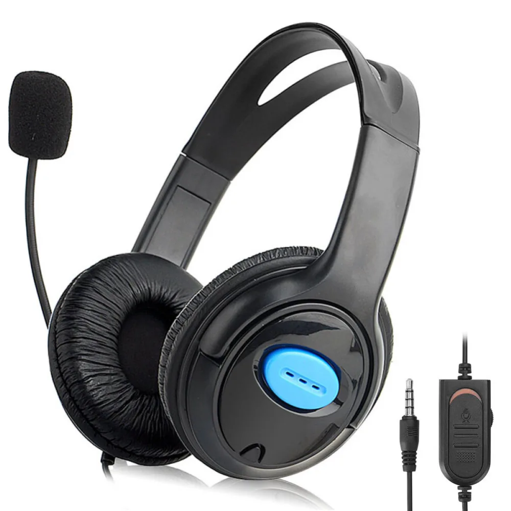 Gaming Headset Headphone For Playstation 4 Video Game Earphone With Microphone 3.5mm Jack Stereo For Sony PS4 Controller Headset
Gaming Headset Headphone For Playstation 4 Video Game Earphone With Microphone 3.5mm Jack Stereo For Sony PS4 Controller Headset