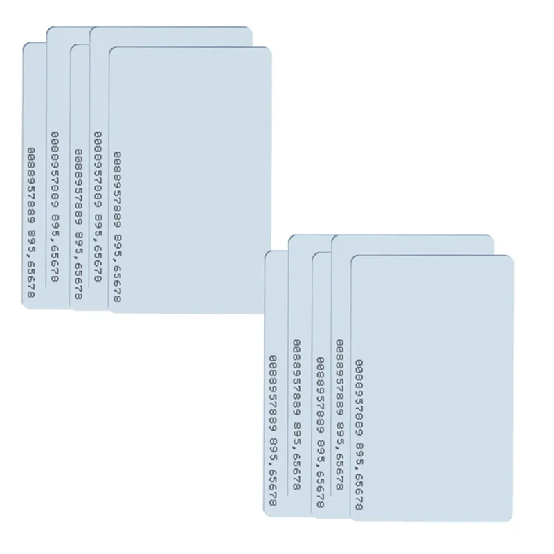 RFrfid карта для контроля доступа TK4100 EM4100 rfid 125 кГц, белая, 10 шт., 125 кГц
RFrfid карта для контроля доступа TK4100 EM4100 rfid 125 кГц, белая, 10 шт., 125 кГц