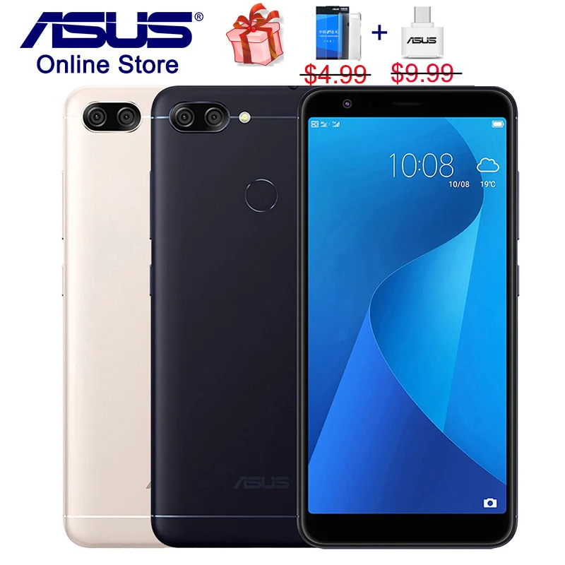 Asus ZenFone 4S Max Plus M1 ZB570TL X018D 4G LTE мобильные телефоны 5 7 дюймов + HD Full Sreen 18:9 Peg asus