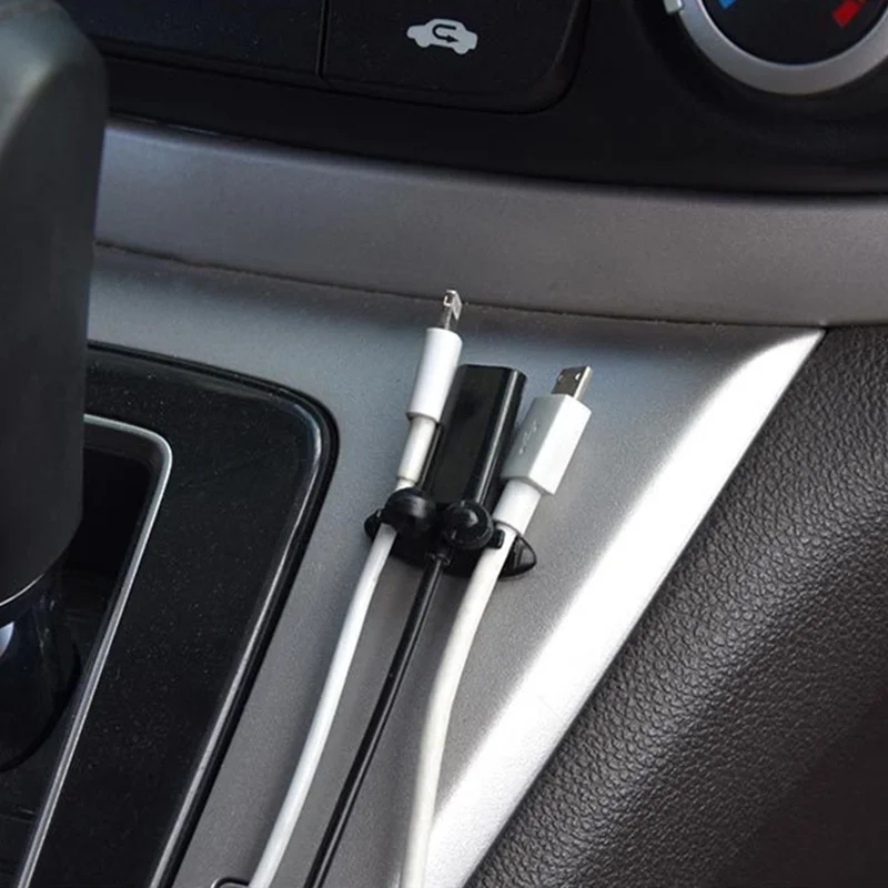 Car Wire Holder Clip Stickers For Toyota Camry Highlander RAV4 Crown Reiz Corolla Vios Yaris L | Автомобили и мотоциклы