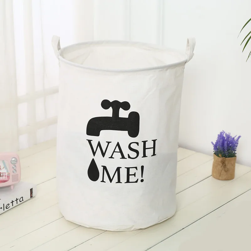 Корзина для грязного белья, из хлопка и льна, 40 х50 см
Корзина для грязного белья, из хлопка и льна, 40 х50 см