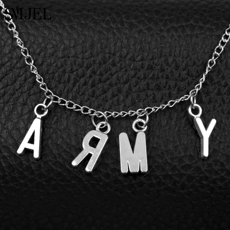 SMJEL BFF Jewelry KPOP Bangtnn Boys Jin SUGA j-hope Jimin Pendant Necklace ARMY Choker Necklace Women Men Love Yourself Accessor
SMJEL BFF Jewelry KPOP Bangtnn Boys Jin SUGA j-hope Jimin Pendant Necklace ARMY Choker Necklace Women Men Love Yourself Accessor