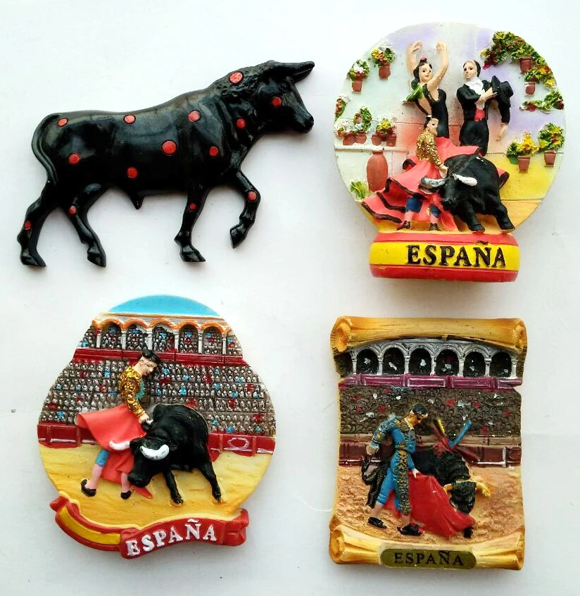 New Hand-painted Spain Bullfighter 3D Fridge Magnets World Travel Souvenirs Refrigerator Magnetic Stickers Home Decoration
New Hand-painted Spain Bullfighter 3D Fridge Magnets World Travel Souvenirs Refrigerator Magnetic Stickers Home Decoration