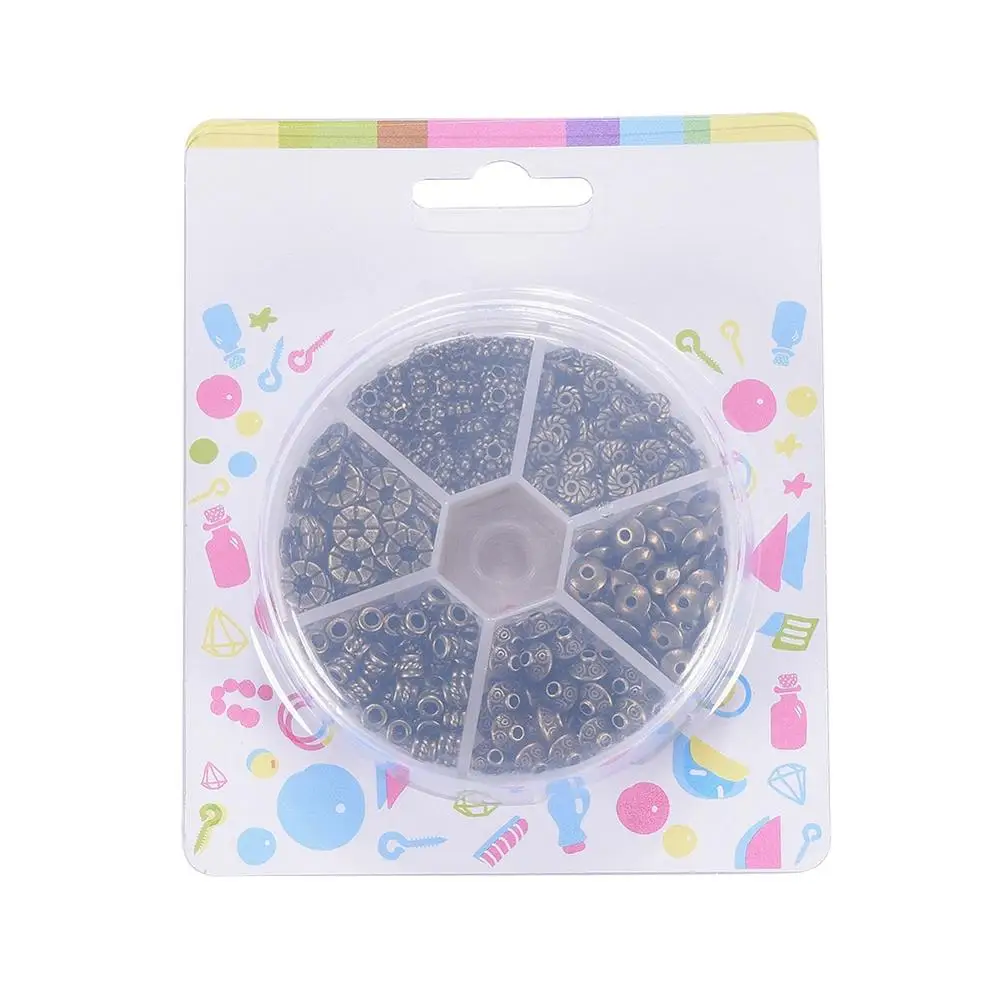 1 Box Antique Bronze Tibetan Style Spacer Beads Alloy Gear Column Spacer Beads Flat Round Bicone Plastic Boxes: 8x2cm
1 Box Antique Bronze Tibetan Style Spacer Beads Alloy Gear Column Spacer Beads Flat Round Bicone Plastic Boxes: 8x2cm