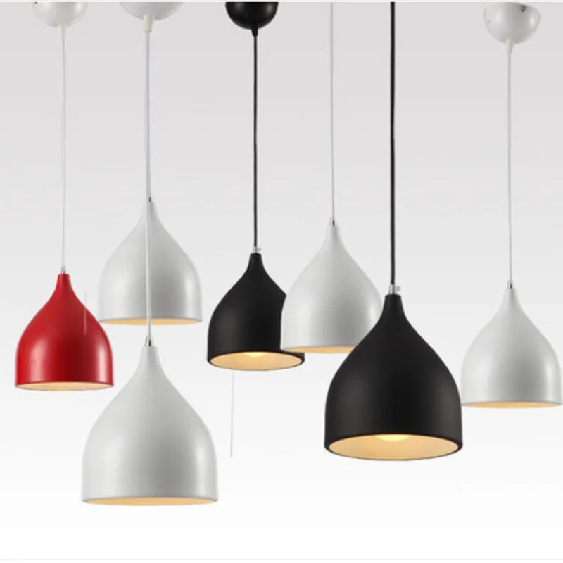Modern simple dining room droplights personality single head balcony pendant bar creative restaurant office aluminum chandeliers
Modern simple dining room droplights personality single head balcony pendant bar creative restaurant office aluminum chandeliers