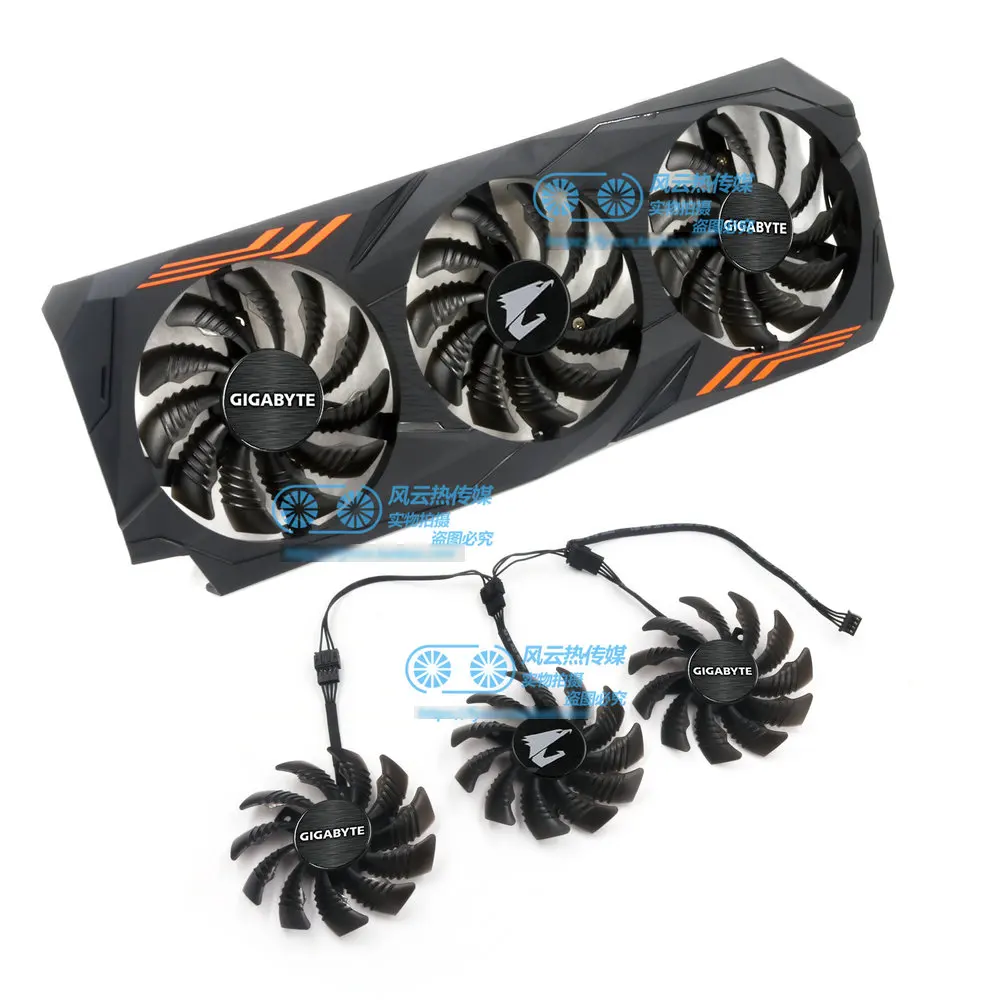New Original for Gigabyte AORUS GTX1070Ti 8G GTX1060 6G Graphics Video Card Cooling fan PLD08010S12HH
New Original for Gigabyte AORUS GTX1070Ti 8G GTX1060 6G Graphics Video Card Cooling fan PLD08010S12HH