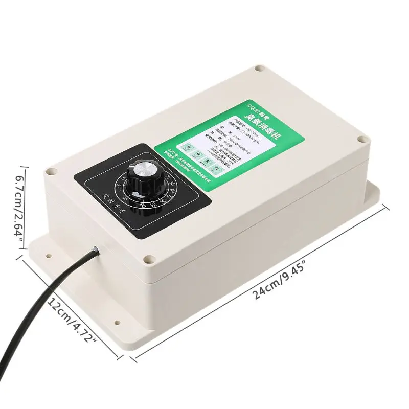 2000mg Ozone Generator Air Purifier Machine Odor Cleaner Air Sanitizer Lotus Sanitizing System Q84E
2000mg Ozone Generator Air Purifier Machine Odor Cleaner Air Sanitizer Lotus Sanitizing System Q84E