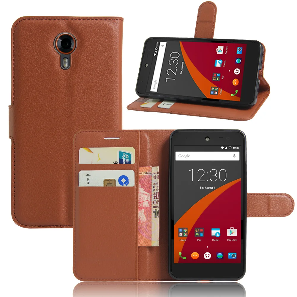 2016 бумажник из искусственной кожи винтажный Чехол для Wileyfox Swift откидная книжка