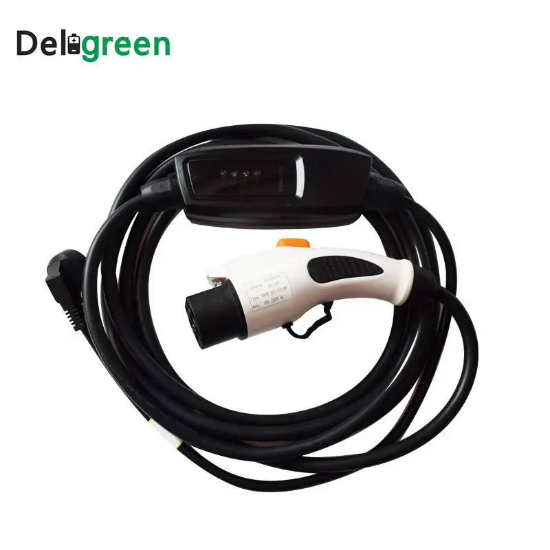 Duosida 16A EVSE J1772 тип 1 уровень EV зарядное устройство электрическое автомобильное