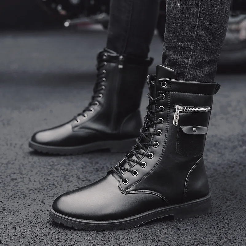 2019 New Spring and Autumn Boots Men's Boots Fashion English Boots Men's Round Shoes Men's Shoes
2019 New Spring and Autumn Boots Men's Boots Fashion English Boots Men's Round Shoes Men's Shoes