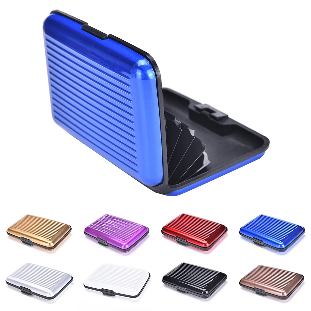 1PCS Metal Wallet Men Business ID Credit Card Holder Mini Suitcase Bank Card Name Card Holder Box Case Organizer For Men
1PCS Metal Wallet Men Business ID Credit Card Holder Mini Suitcase Bank Card Name Card Holder Box Case Organizer For Men