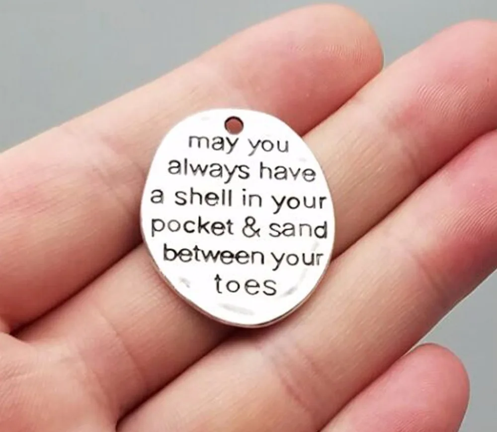 10pcs/lot--30x26mm, Antique silver plated may you a lways have a shell in your pocket charms ,DIY supplies, Jewelry accessories
10pcs/lot--30x26mm, Antique silver plated may you a lways have a shell in your pocket charms ,DIY supplies, Jewelry accessories