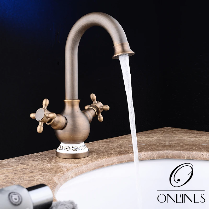 German online Super Furukawa antique copper basin faucet retro European-wide hole double the hot and cold taps
German online Super Furukawa antique copper basin faucet retro European-wide hole double the hot and cold taps