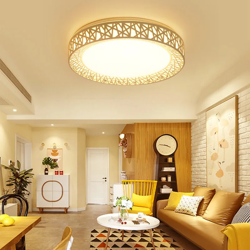 LED Ceiling Light 12/18/24W Bird Nest Round Panel Lamp Modern Fixtures Surface Mounted For Living Room Bedroom Kitchen JA55
LED Ceiling Light 12/18/24W Bird Nest Round Panel Lamp Modern Fixtures Surface Mounted For Living Room Bedroom Kitchen JA55