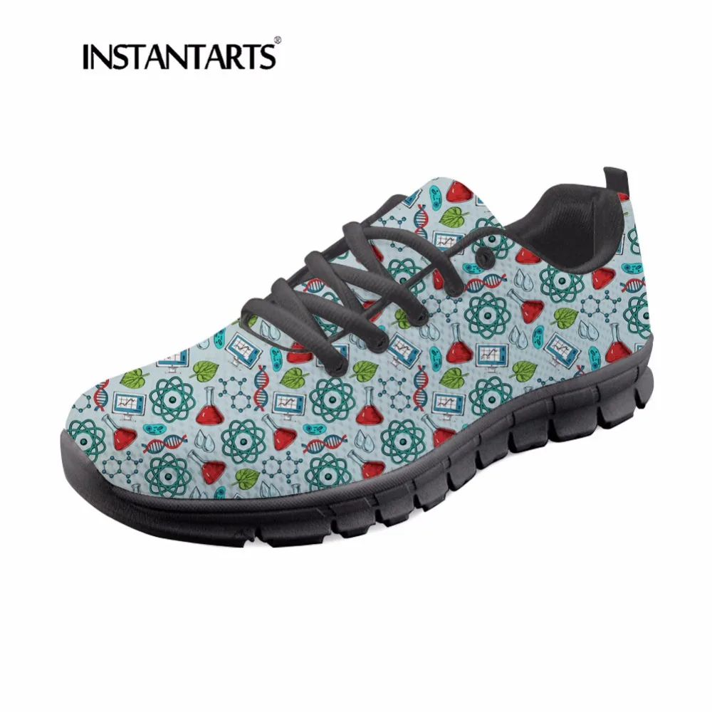 INSTANTARTS Cute Cartoon Flats Shoes Science Research Pattern Breathable Comfort Lace Up Casual Sneakers for Ladies Youth Girls
INSTANTARTS Cute Cartoon Flats Shoes Science Research Pattern Breathable Comfort Lace Up Casual Sneakers for Ladies Youth Girls