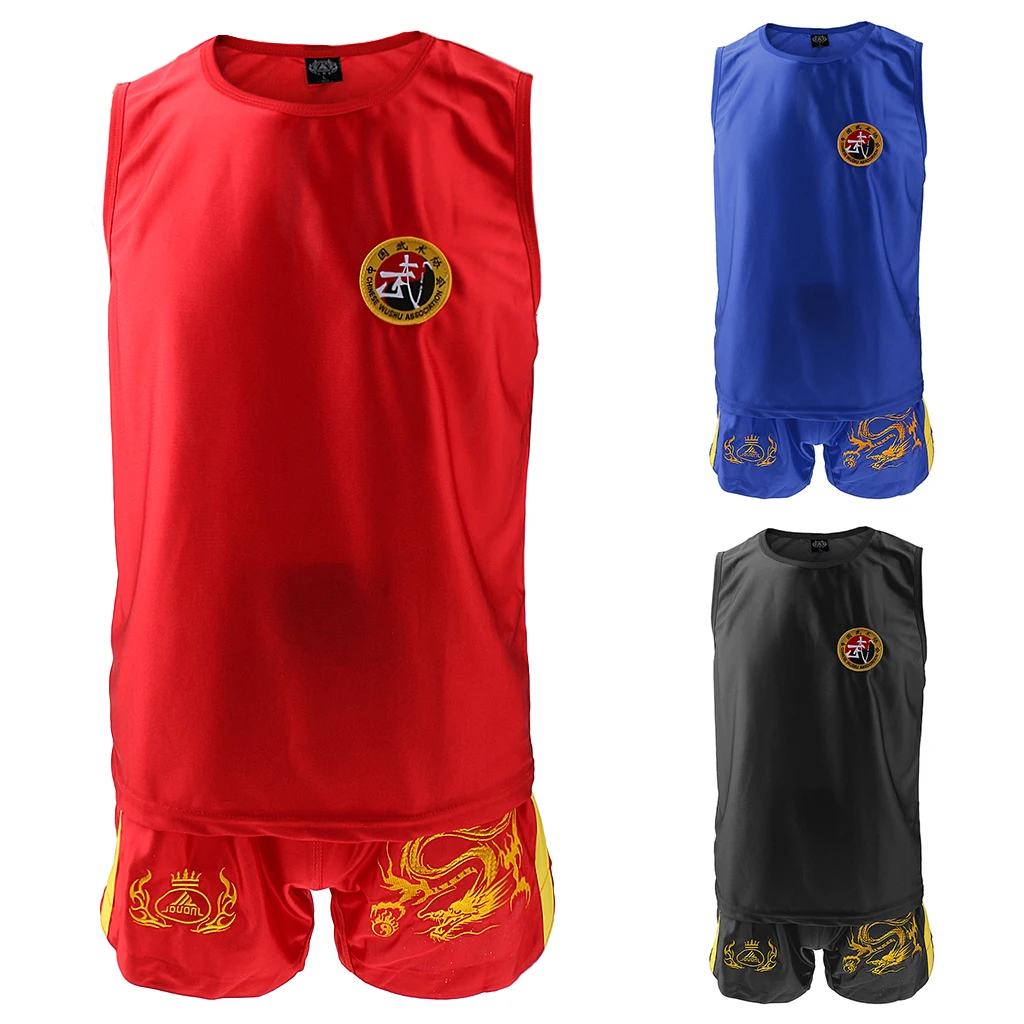 Боксерские боевые искусства MMA Sanda Wushu Muay Thai Boxeo одежда для тхэквондо Dragon вышитая униформа Шорты Красный XL набор жилетов
Боксерские боевые искусства MMA Sanda Wushu Muay Thai Boxeo одежда для тхэквондо Dragon вышитая униформа Шорты Красный XL набор жилетов