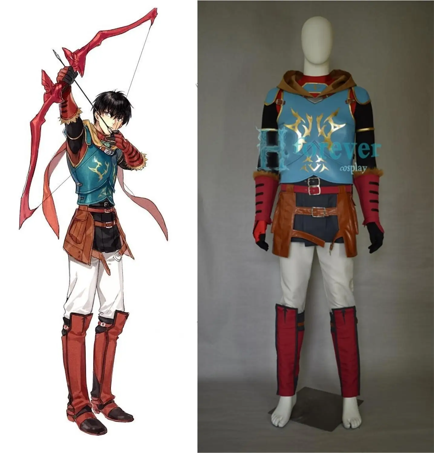 New Fate/Grand Order Archer Arash Cosplay Costume Halloween Adult Costumes for Women/Men Custom Any Size
New Fate/Grand Order Archer Arash Cosplay Costume Halloween Adult Costumes for Women/Men Custom Any Size