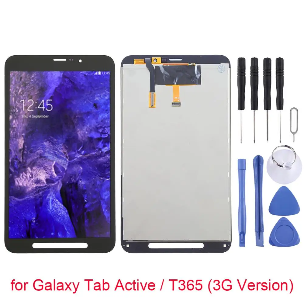 For Galaxy Tab Active / T365 LCD Screen and Digitizer Full Assembly for Galaxy Tab Active / T365 (3G Version)(Black)
For Galaxy Tab Active / T365 LCD Screen and Digitizer Full Assembly for Galaxy Tab Active / T365 (3G Version)(Black)