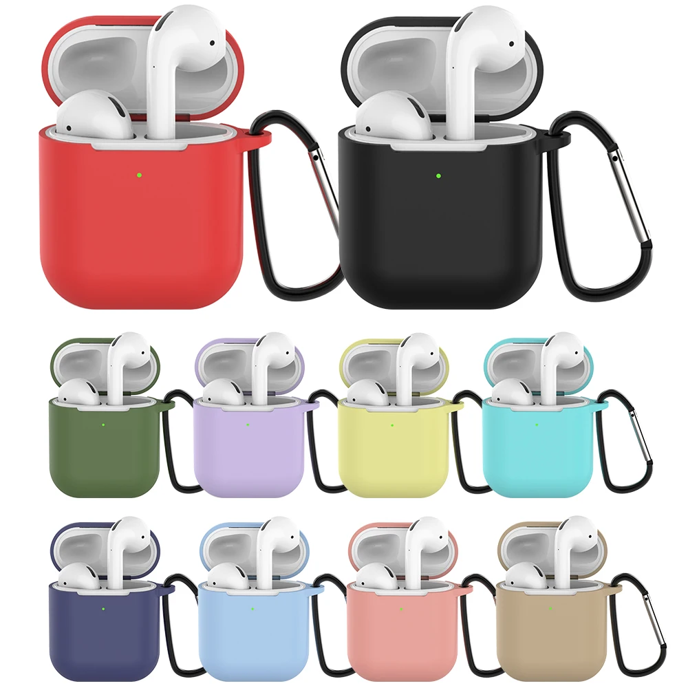 Soft Silicone Case For Airpods For Air Pods dust-proof Shockproof Earphone Protective Cover Waterproof for iphone8/X/XS Headset
Soft Silicone Case For Airpods For Air Pods dust-proof Shockproof Earphone Protective Cover Waterproof for iphone8/X/XS Headset