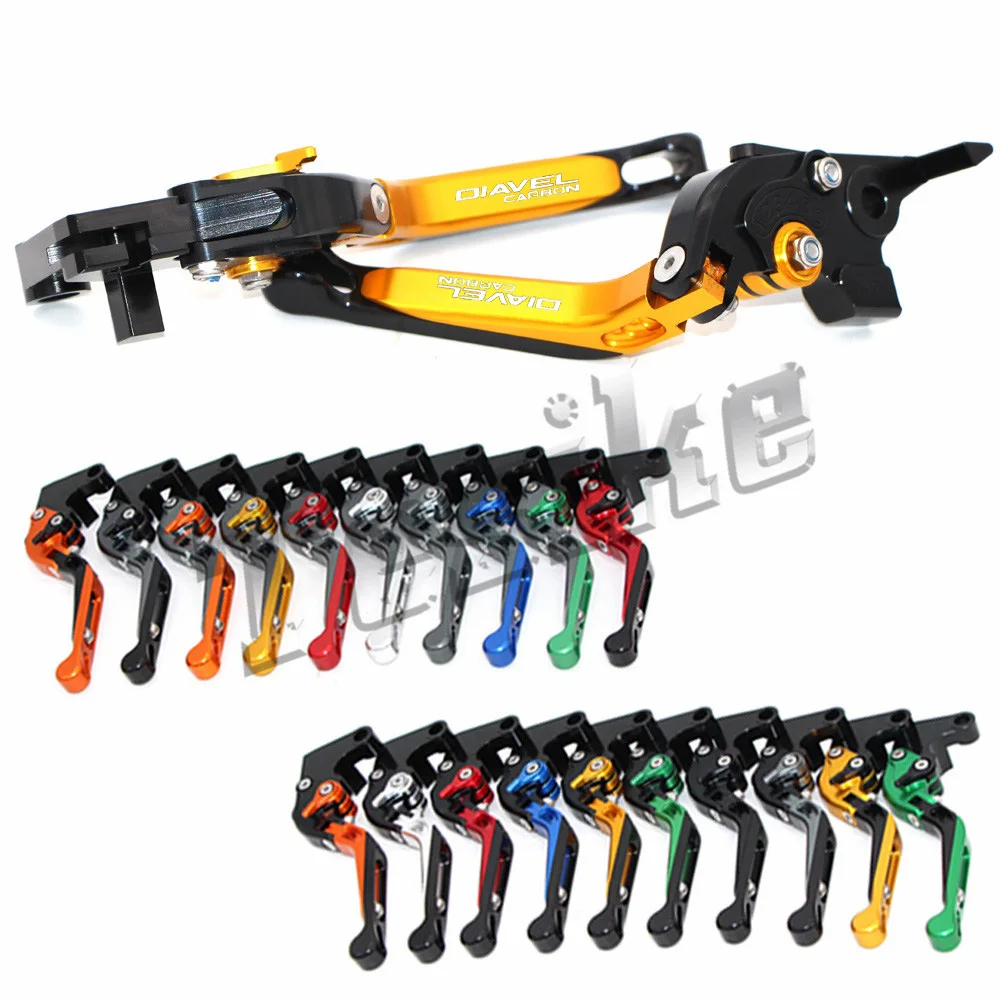 CNC Brake Clutch Levers Motorcycle For Ducati DIAVEL CARBON 2011 2012 2013 2014 2015 Foldable Extendable Logo (DIAVEL CARBON)
CNC Brake Clutch Levers Motorcycle For Ducati DIAVEL CARBON 2011 2012 2013 2014 2015 Foldable Extendable Logo (DIAVEL CARBON)