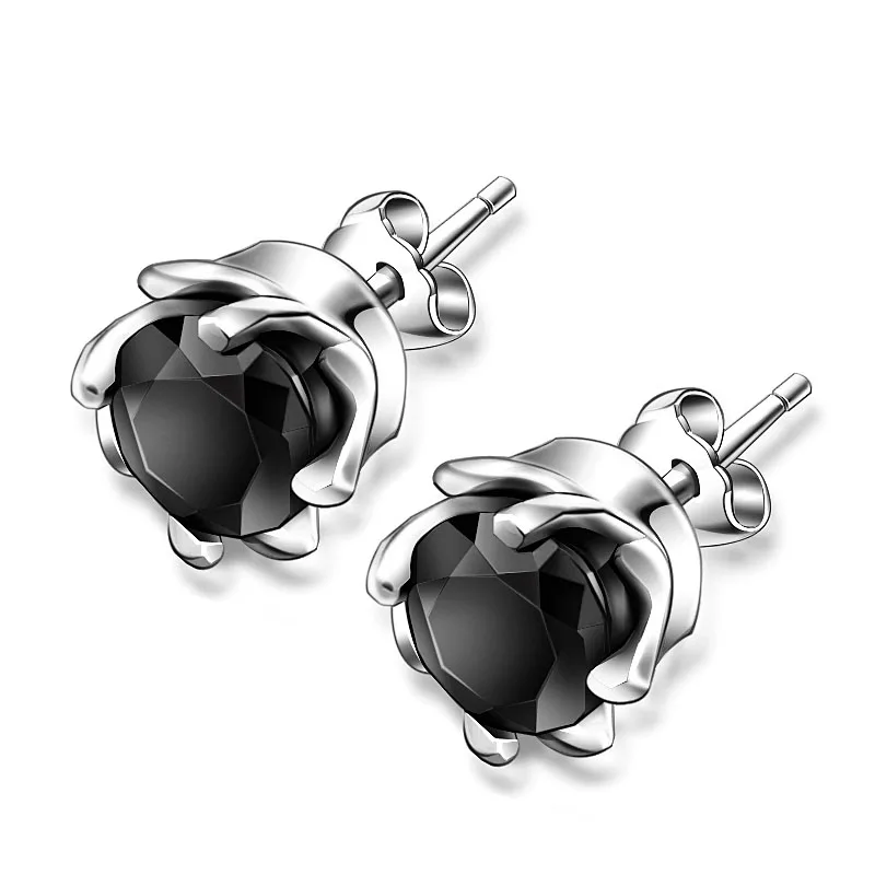 Sinya black GEM stones Stud earring for womens Cubic Zirconia simulated Diamond Post CZ stones 925 Sterling silver jewelry
Sinya black GEM stones Stud earring for womens Cubic Zirconia simulated Diamond Post CZ stones 925 Sterling silver jewelry